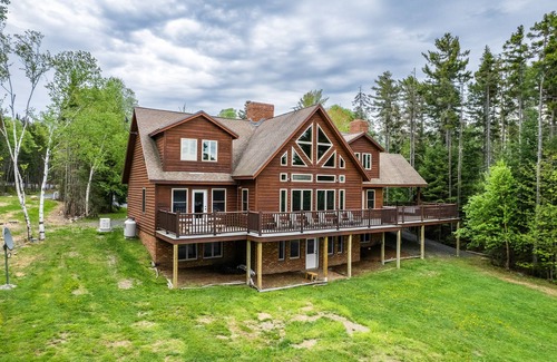 Greenville Chalet De Esquí | Moosehead Lakefront Huge Cabin|Private dock|Pet friendly|Fast WIFI|Private chef