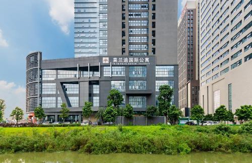 Chancheng Apartamento | Morandi International Apartment Lv Dao Lake Metro Station