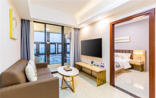 Chancheng Apartamento | Morandi International Apartment Lv Dao Lake Metro Station