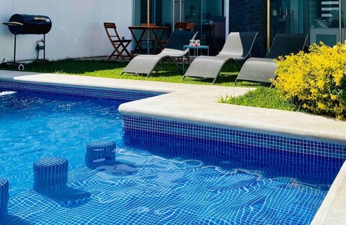 Tequesquitengo Casa | Casa more con alberca jacuzzi y completamente climatizada