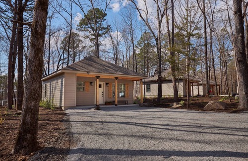 Heber Springs Cabina | Morgan's at the Little Red - Double King Cabin 7
