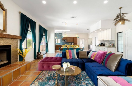 Bermuda Dunes Casa | Moroccan Oasis | Salt Pool, Spa, Firepit, Game room