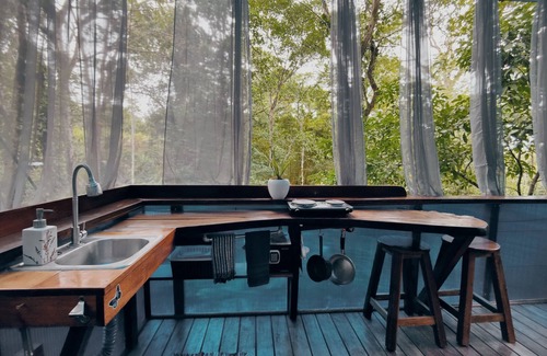 Cocles Cabina | Morpho - adventurous Treehouse with amazing 360 view with pool and wifi access