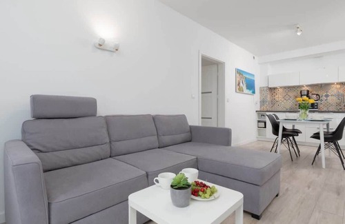 Dziwnowek Apartamento | Morska 5 | Light Grey Apartment | Close to Beach