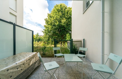 Bondy Apartamento | Moulin à Vent A03 - Studio avec terrasse
