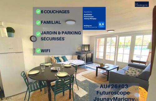 Jaunay-Clan Apartamento | MOULIN#3 - 6 pers -calme-Jardin&Parking Futuroscope