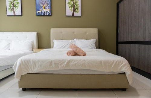 Taman Mount Austin Apartamento | Mount Austin #Akademik Suite Floral Deer Studio 2-4pax #MSPro