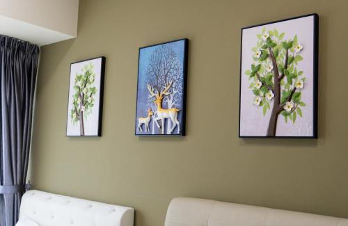 Taman Mount Austin Apartamento | Mount Austin #Akademik Suite Floral Deer Studio 2-4pax #MSPro