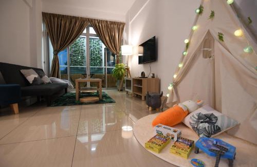 Tebrau Apartamento | Mount Austin Midori Green 8 Pax Free Wi-Fi 500Mbps Netflix
