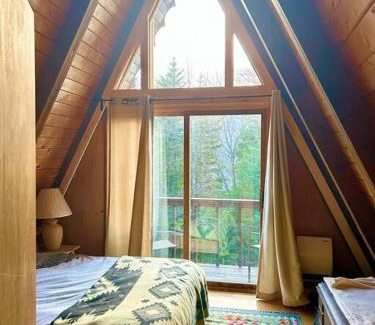 West Dover Chalet De Esquí | Mount Snow A Frame with Jacuzzi
