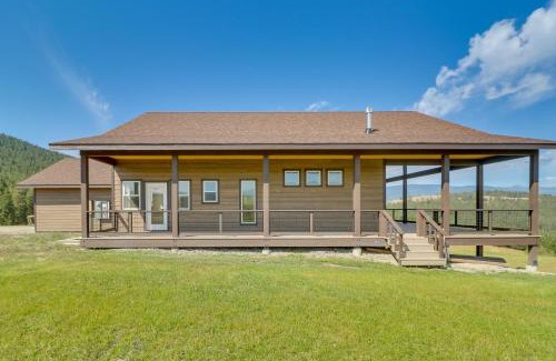 Rexford Casa | Mountain and Lake View Rexford Estate on 28 Acres!