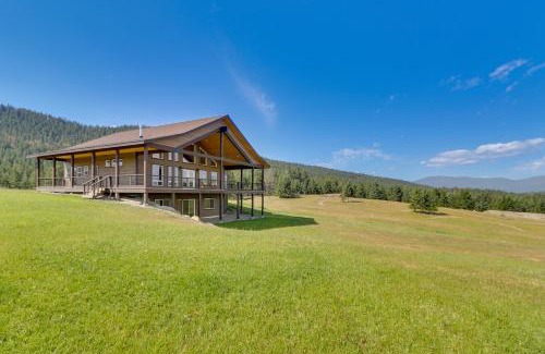 Rexford Casa | Mountain and Lake View Rexford Estate on 28 Acres!