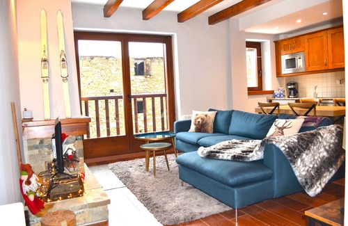 Alt Aneu Apartamento | Apartamento de montaña con chimenea