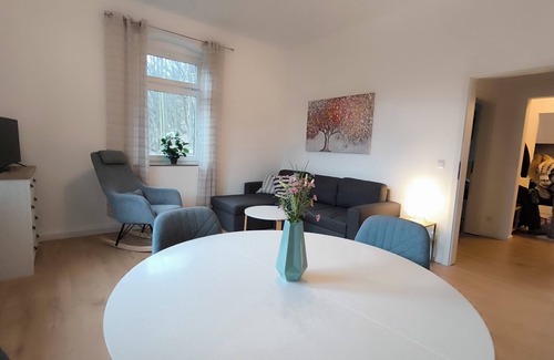 Konigstein an der Elbe Apartamento | Mountain apartment with Elbe and fortress view