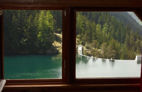 Saint-Martin-Vesubie Chalet De Esquí | Cabina de la montaña sobre el lago Boréon