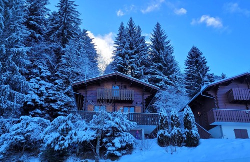 Thollon-les-Memises Chalet De Esquí | Mountain chalet 6 pers resort Thollon-les-Mémises vue lac Léman cosy/calme