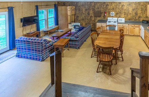 Sylva Cabina | Creek Side Cabin: excelente pesca a pocos pasos de distancia.