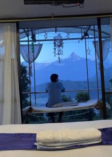 Pokhara Casa | Mountain facing room in crystal dome