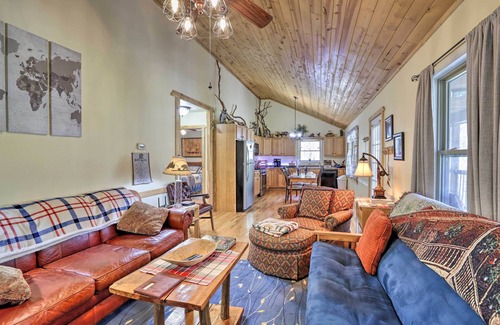Andrews Cabina | Mountain Getaway w/ Pond, Grill, & 2 Fire Pits!