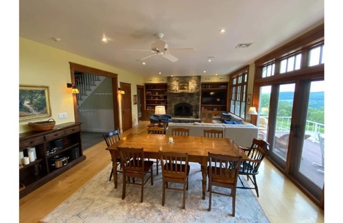 Copake Falls Casa | Mountain Luxury (Amazing Views/Saltwater Pool/Family Friendly/In The Berkshires)