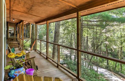 Mountain Rest Casa | Mountain Rest Cottage with Gas Fireplace!