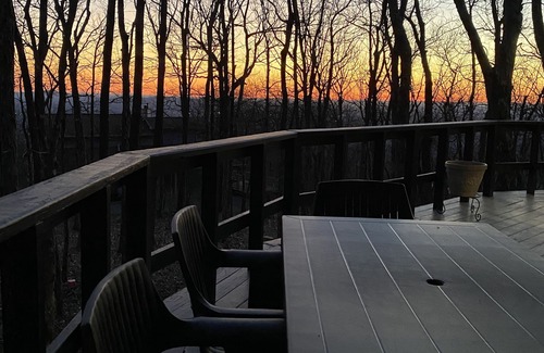 Tate Cabina | Mountain top cabin! Slide, Hot Tub, Arcade Wi-Fi hiking