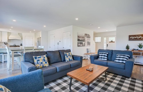 Center Conway Casa | Mountain Valley Home - Firepit +Views