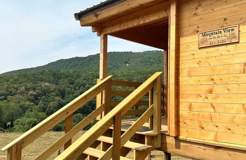 Elkton Cabina | Mountain View Cabin 2 bedroom
