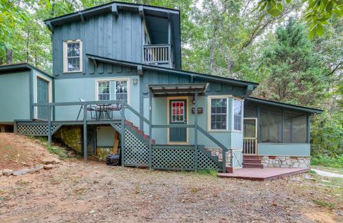 Ellijay Casa | Mountaintop Ellijay Cabin with Private Hot Tub