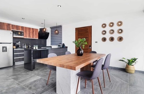 Querétaro Apartamento | MS Suite Inmejorable Vista Alberca Milenio
