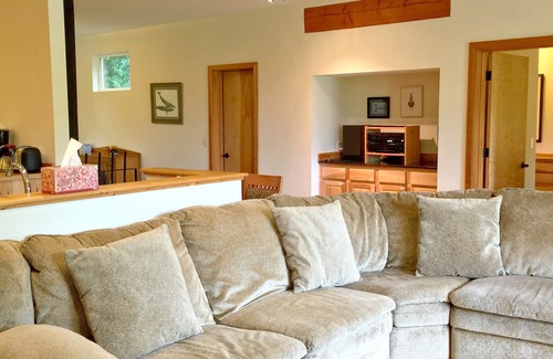 Glacier Chalet De Esquí | Cabaña Mt Baker Rim 70 Una casa de vacaciones que admite mascotas con jacuzzi y wifi