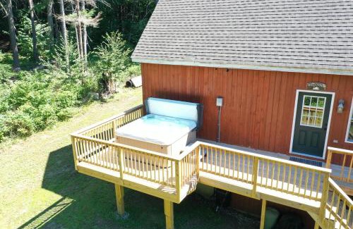 Wardsboro Casa | Mt Snow Home with Privacy Hot Tub Firepit