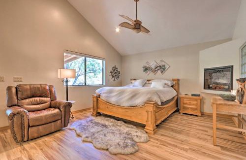 Pine Casa | Mtn-View Deck at Home 7 Mi to Tonto Natural Bridge