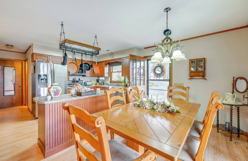 Franklin Casa | Mtn-View Home w/ Game Room in Franklin!