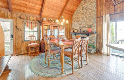 Almond Casa | Mtn-View Home with Deck, Fire Pit and BBQ in Almond