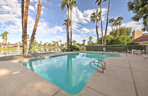 Rancho Mirage Apartamento | Mtn-View Rancho Mirage Condo with Lakefront Patio