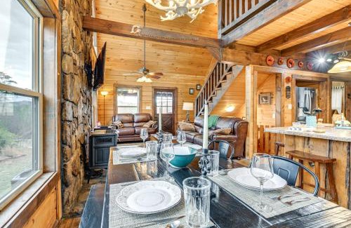 Franklin Casa | Mtn Views, Yard, and Fire Pit Multi-Level Cabin