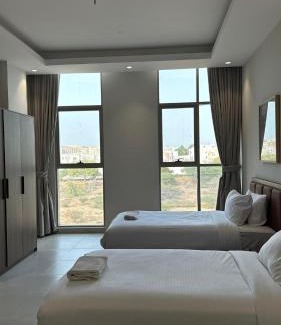 Al Khuwair Apartamento | Muscat City Stay-2BR Apt 201 near Grand & Avenue Mall