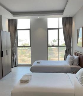 Al Khuwair Apartamento | Muscat City Stay-2BR Apt 201 near Grand & Avenue Mall
