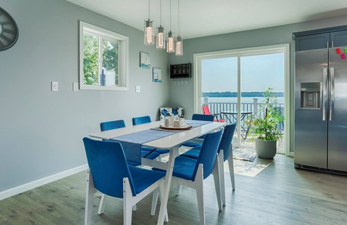 Seneca Falls Casa | My Blue Heaven: Pet Friendly + Lakeside + Game Room!