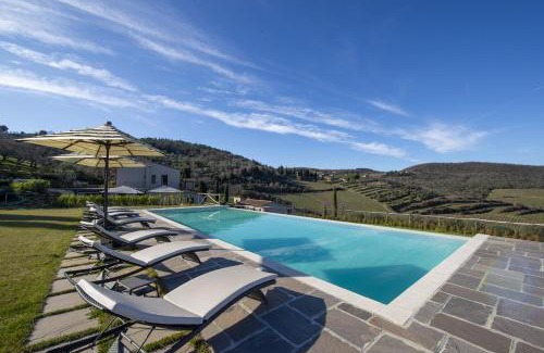 Panzano in Chianti Villa | My Exclusive Italy - Villa Chianti with infinity pool and vineyard view