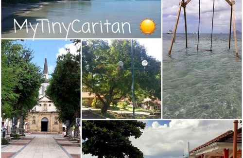 Sainte-Anne Apartamento | My Tiny Caritan- Petit coin de paradis- Bungalow de vacances- jardin, plage, piscine attenante