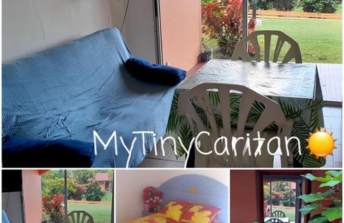 Sainte-Anne Apartamento | My Tiny Caritan- Petit coin de paradis- Bungalow de vacances- jardin, plage, piscine attenante