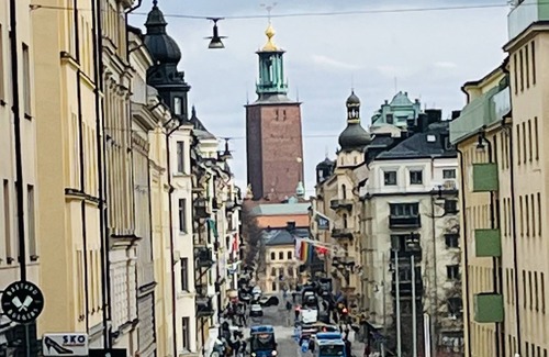 Kungsholmen Apartamento | Mysigt Sovrum Mott Innegård