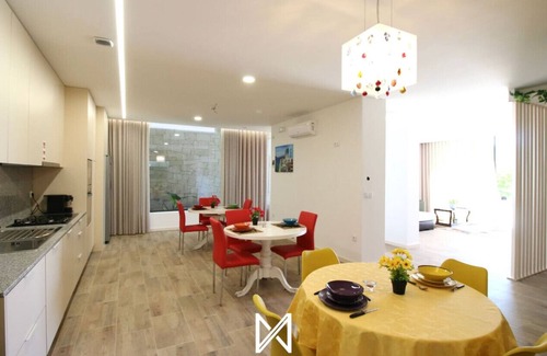 Vila Nova de Famalicao Apartamento | MyStay - Casa 134 | Habitación con piscina cubierta compartida