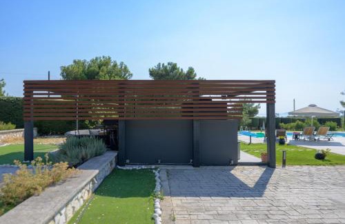 Neapoli Villa | Mytilini luxury pool VILLA AMIKA