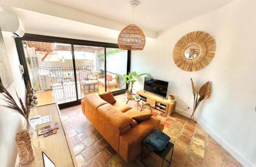 Nimes City Centre Apartamento | Nî'douillet-P3 Terrasse et climatisé-coeur de ville