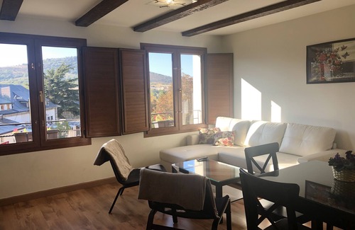 La Pradera de Navalhorno Apartamento | Navalhorno Apto. de 2 habitacion doble + sofa cama (parte frontal fachada)