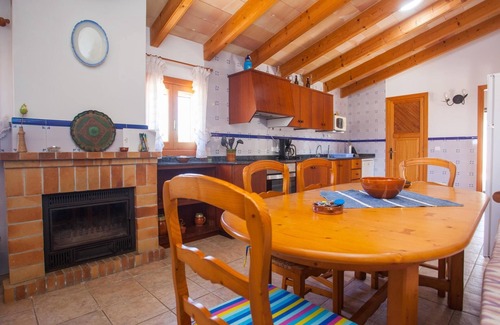 Ses Salines Cabaña | Na Frare. Casa de campo con piscina, jardín para máximo 6 personas. Ses Salines