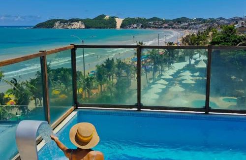 Ponta Negra Apartamento | Na praia - Araça 305 Super luxo - Frente mar